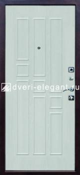 Входная  металлическая дверь Гарда 8 мм. медь/белый ясень купить в Тольятти