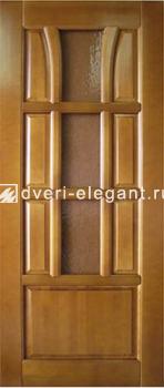 Дверь из массива сосны Тюльпан 1 купить в Тольятти