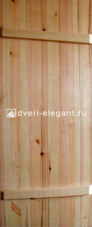 Дверь из массива сосны Деревенская купить в Тольятти