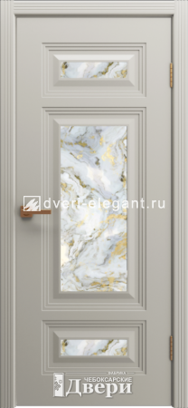 Двери Сильвер (Оникс) ПВХ цельнозакатные Чебоксарские двери купить в Тольятти