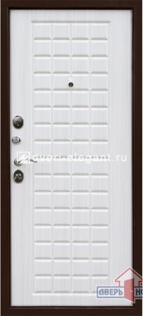 Входная  металлическая дверь Тайгер Сотка медь/сандал белый Йошкар-Ола купить в Тольятти