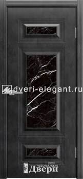 Двери Африкано (Оникс) ПВХ цельнозакатные Чебоксарские  двери купить в Тольятти