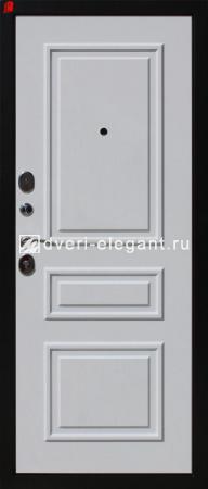 Входная  металлическая дверь Броня темное серебро/ арктик Йошкар-Ола купить в Тольятти