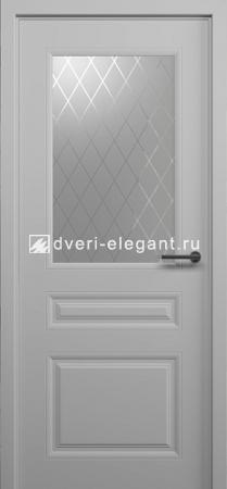 Стиль-2 ДО (Эмаль серая) Двери в Эмали Альберо купить в Тольятти