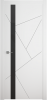 Геометрия-6 (Эмаль белая) Двери в Эмали Альберо купить в Тольятти
